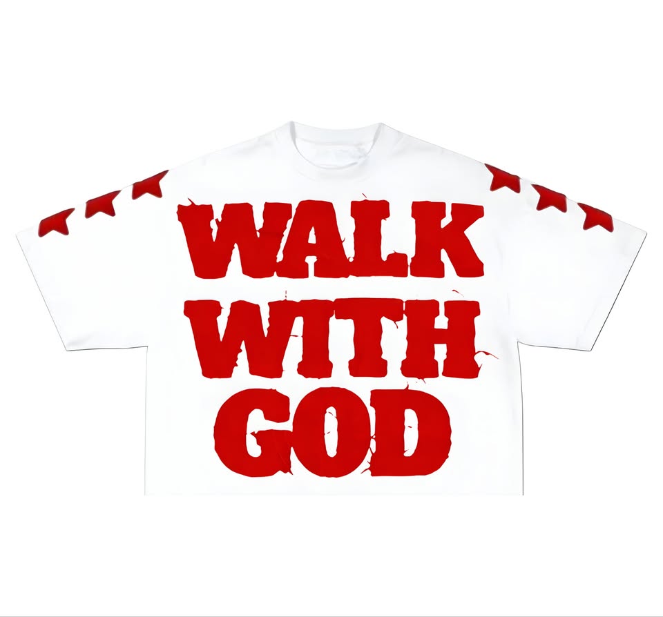 THE SACRED WALK TEE CROP TOP